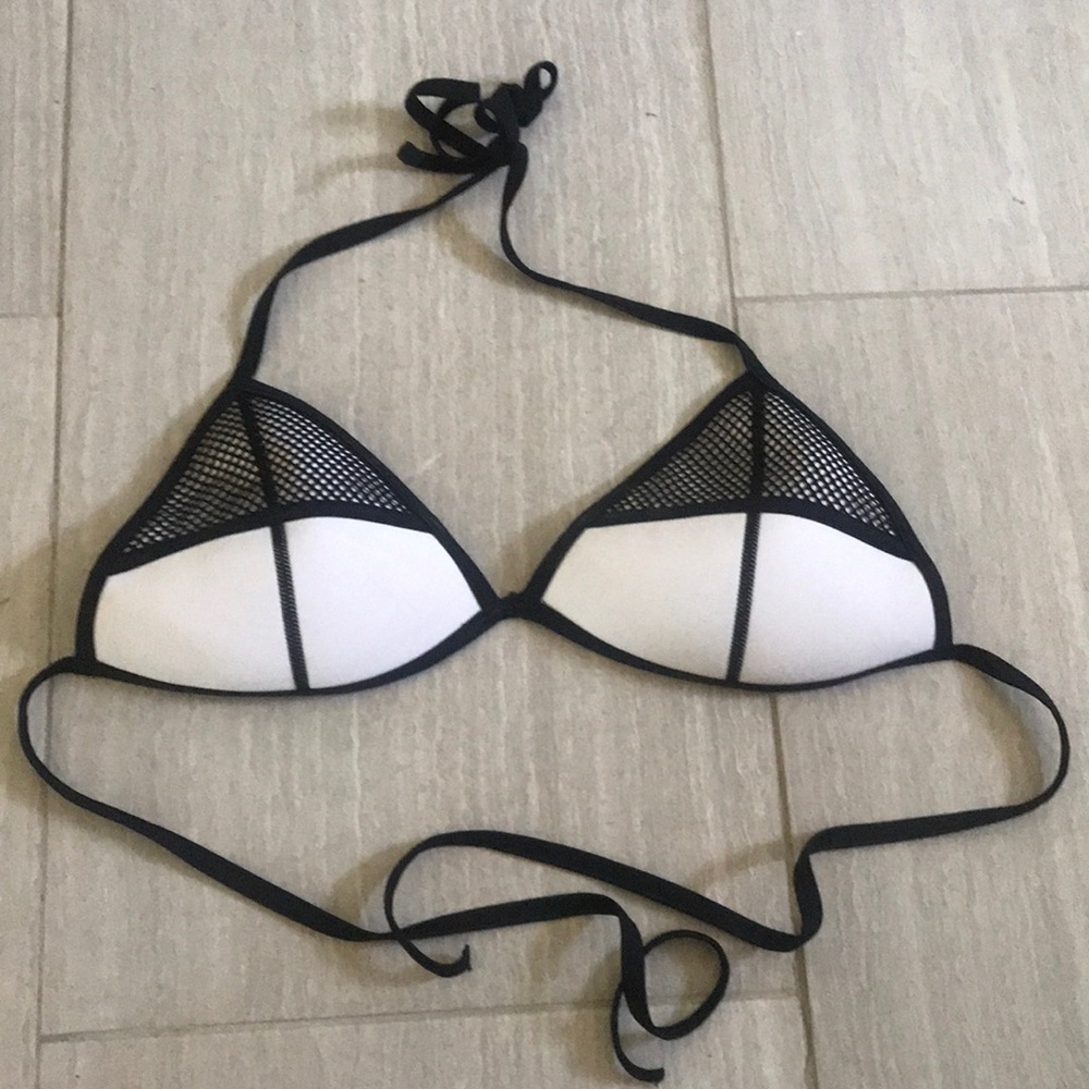 White Bikini Top